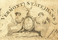 VT $3 MIDDLEBURY The Vermont State Bank Counterfeit May 4th, 1808 Haxby VT-4 C79