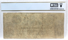 1857 $5 MERCHANTS’ BANK OF SOUTH CAROLINA CHERAW, SC OBSOLETE ISSUE PCGS 15 VF