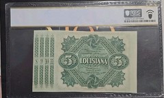 $5 1871-77 (1880) Louisiana “Baby Bond” Baton Rouge PCGS 65 PPQ Gem Uncirculated