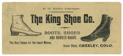 ND CSA Ad King Show Co. Greeley, Colorado CO (L4577)