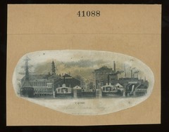 American Bank Note Company Vignette “East Boston Ferry” E Snow & Co Boilermakers