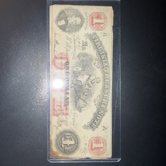 Virginia Treasury Note One Dollar July 1, 1862 Obsolete Currency Banknote