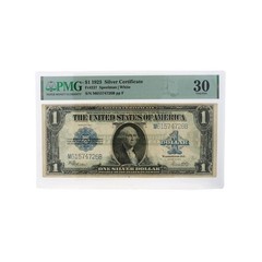1923 One Dollar Fr 237 Silver Certificate PMG Very Fine 30 Note Paper Currency