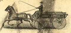 OH 10¢ CHICAGO Illinois Brinks CC Express Co. circa 1890s Prepaid Parcel Stamp