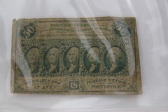 1862 Fractional Postage Currency 50 Cents Bill