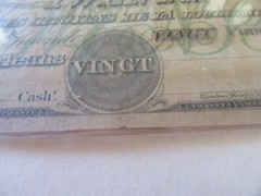 Citizen’s Bank Of New Orleans LA. $20 Dollars Obsolete Currency Banknote-AU+
