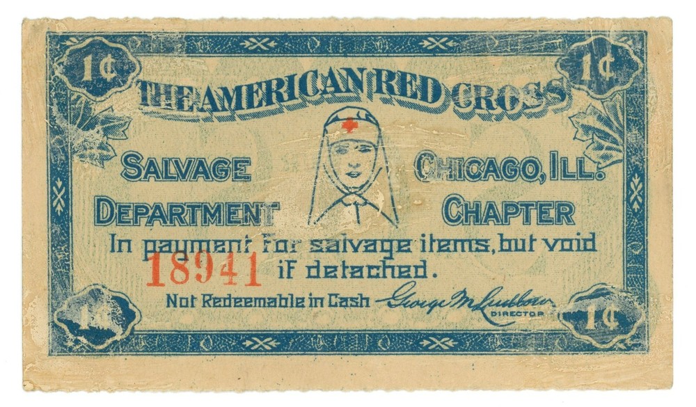 American Red Cross Chicago, Illinois IL 1c No.18941 (L0082)