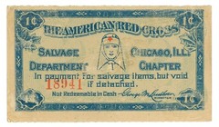 American Red Cross Chicago, Illinois IL 1c No.18941 (L0082)