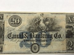 A&O-New Orleans, Lousiana $20 Canal & Banking -CHOICE NOTE-LA