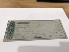 A&O-Charleston,South Carolina 1870 Promissory Note W.B. Mordicie-Archibald King