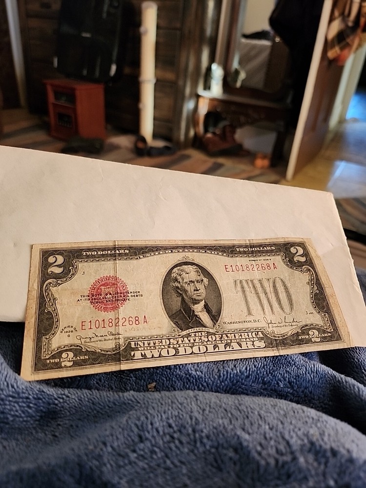 1928 $2.00 Bill
