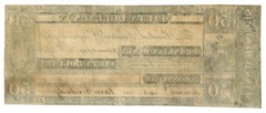 1833 Franklin Bank $50 Boston Massachusetts MA (L6076)