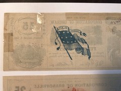 A&O-1861 South Carolina Corporation Of Branchville Plus Cheraw 15&25cents-SC