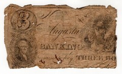1862 10c The Georgia Rail Road & Banking Co. Ten Cents – Extremely Rare