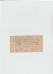 1863 25c The State of Georgia, Milledgeville GA Confederate Fractional