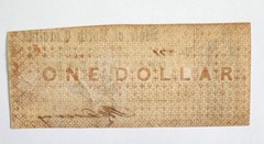 1861 North Carolina $1.00 Obsolete Currency