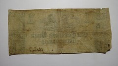$1 1841 Towanda Pennsylvania PA Obsolete Currency Note Bill Towanda Bank RARE