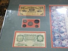 Antique Bank Note And Coin Collection
