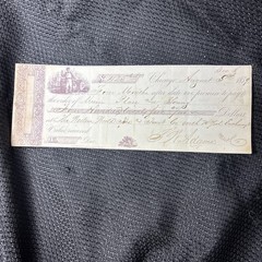 1859 Promissory Note Chicago obsolete