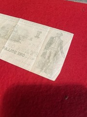 1864 State of Louisiana $1 Note Shreveport Late American Civil War Era