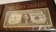 💵💰 America’s Obsolete Currency Collection 1957 $1 Blue Seal Silver Certificate