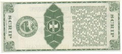 OREGON: Washington County Scrip 1933 1 Dollar, OR380-1. Uncirculated.