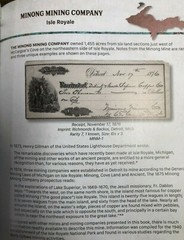 Michigan Mining Scrip Copper and Iron Mining Districts Highly Illustrated Book