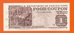 FOOD STAMP COUPON 3 COUPONS $10.00 $5.00 $1.00 USDA AGRICULTURE scrip TOKEN