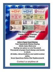 FOOD STAMP COUPON 1984 B $1.00 E37874989W M/C H USDA SCRIP A&P TOKENS 25C 5C 1C
