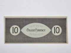 1890’s College Currency $10 Note – Budget Systems of Bookkeeping RARE MINT!