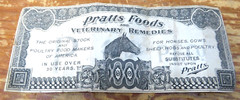 Antique Pratts Foods and Verterinary Remedies for Horses Cows Sheep Hogs